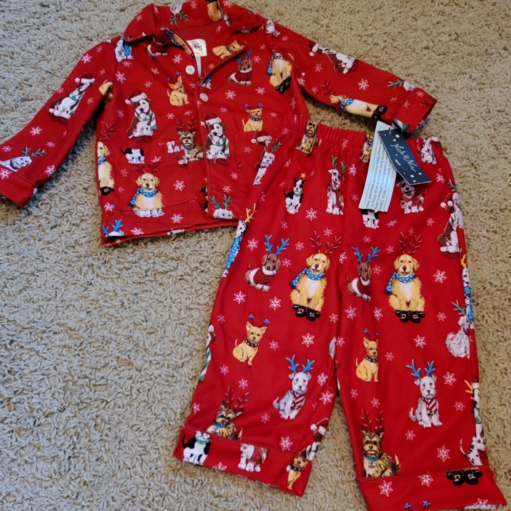 🐾🐕❄Nick and Nora Holiday dog pajama set❄🐕🐾